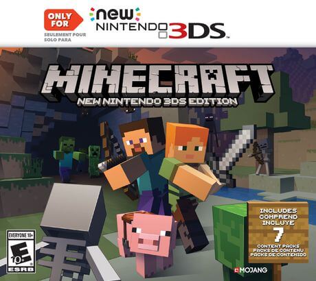 Minecraft: New Nintendo 3DS Edition - Nintendo 3DS ROM & CIA - Download