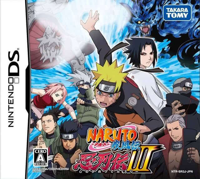 Naruto Shippuu Den Shinobi Retsuden Iii Rom Nintendo Ds Game