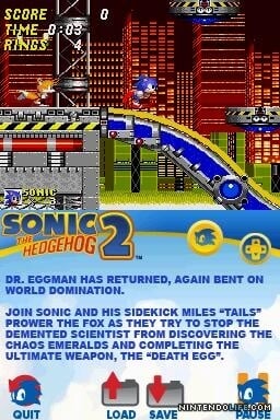4765 - Sonic Classic Collection (USA) Nintendo DS (NDS) ROM Download -  RomUlation