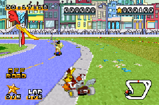 Cartoon Network Speedway GBA 2 player 