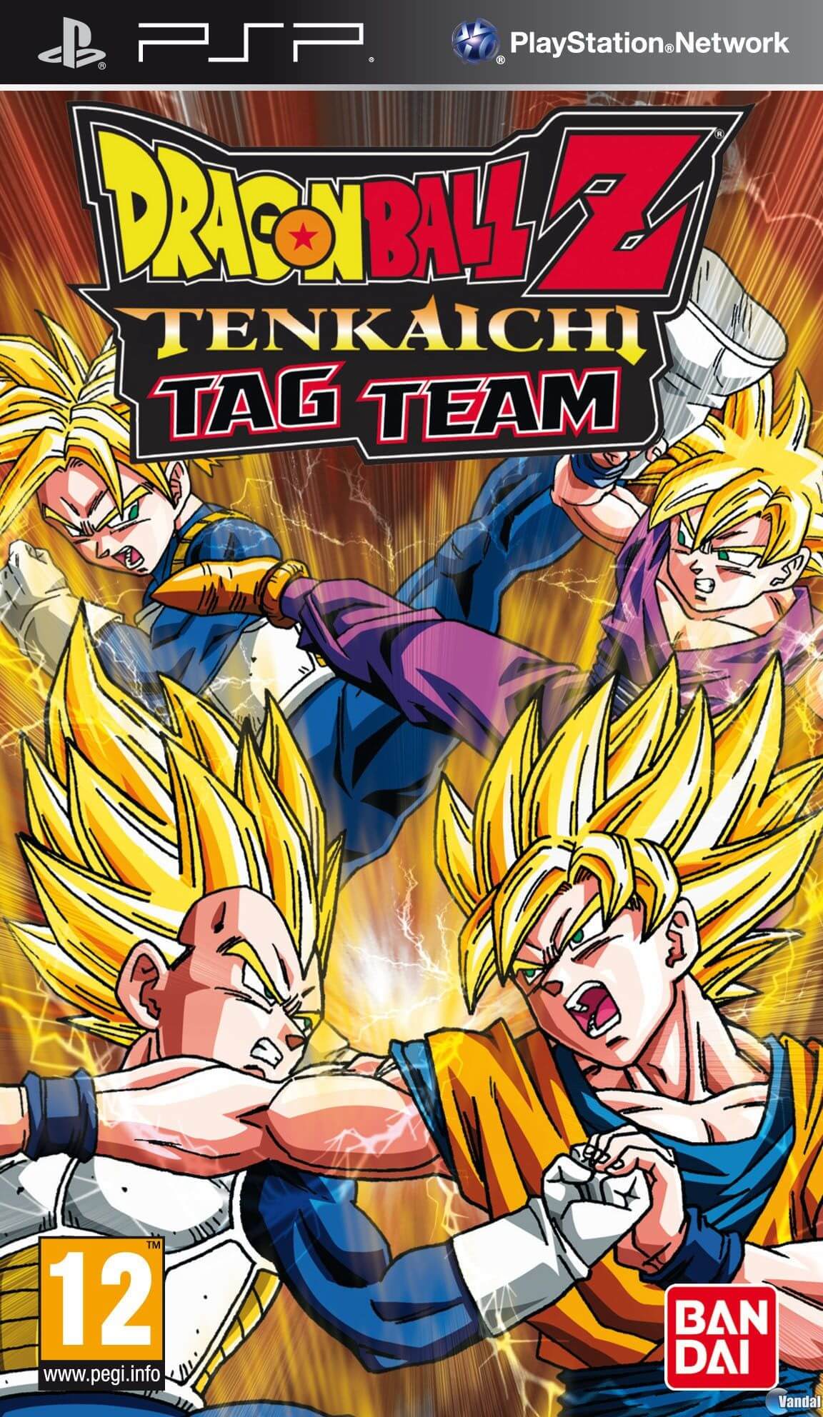 dragon ball z psp tenkaichi tag team