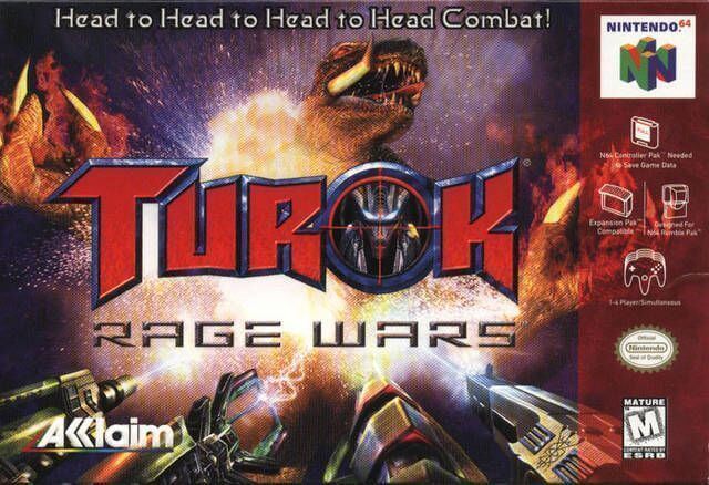 Turok Rage Wars Rom Nintendo 64 Game