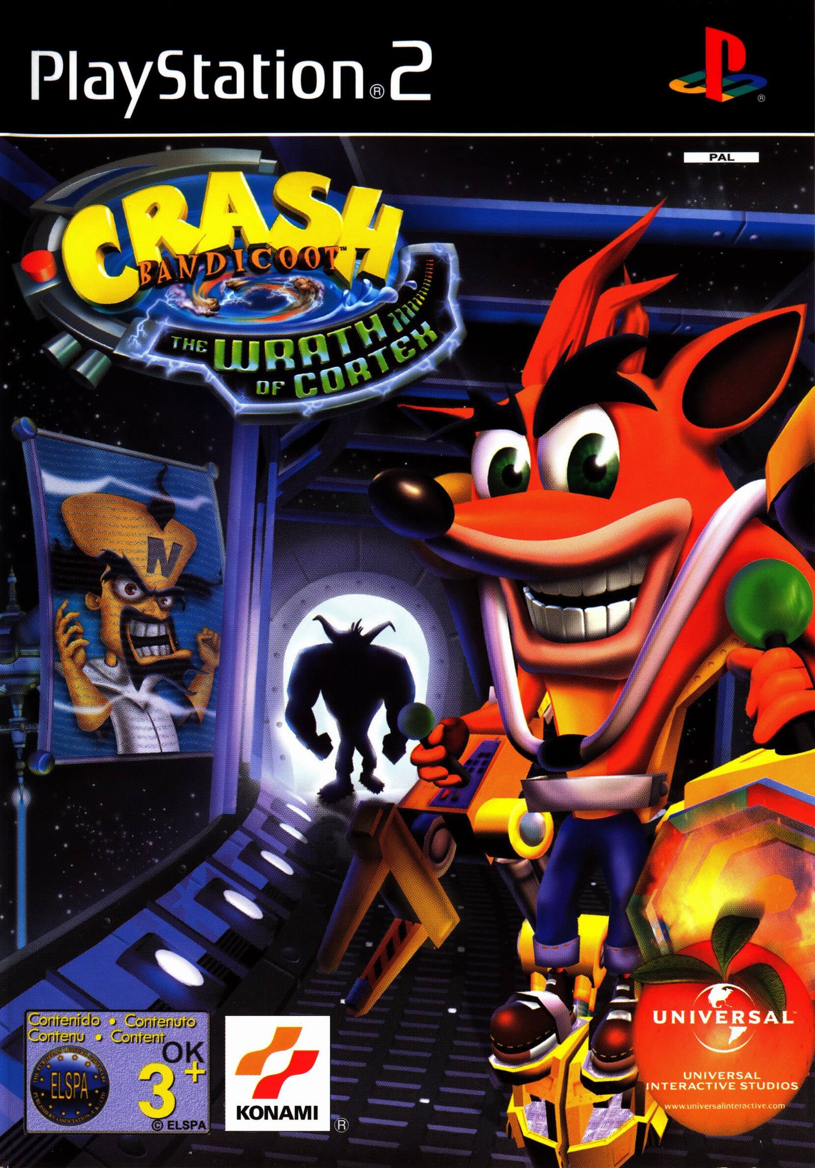 Crash Bandicoot The Wrath Of Cortex ROM ISO PS2 Game