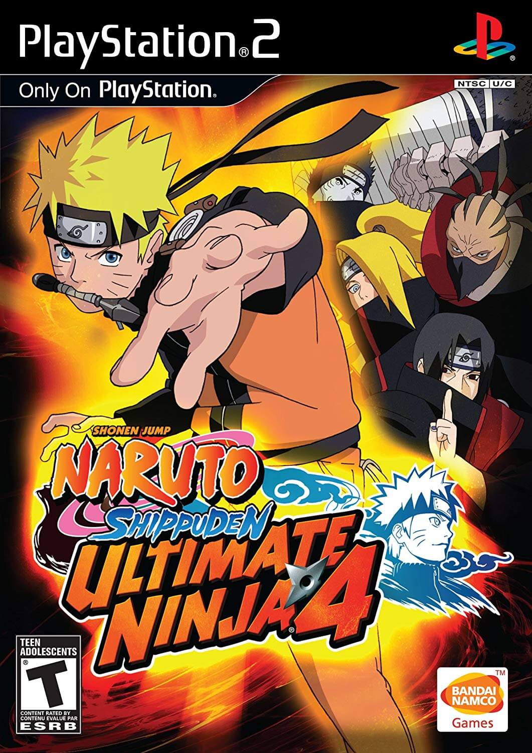 Naruto: Ultimate Ninja 4 PS2 ISO + GAMEPLAY 