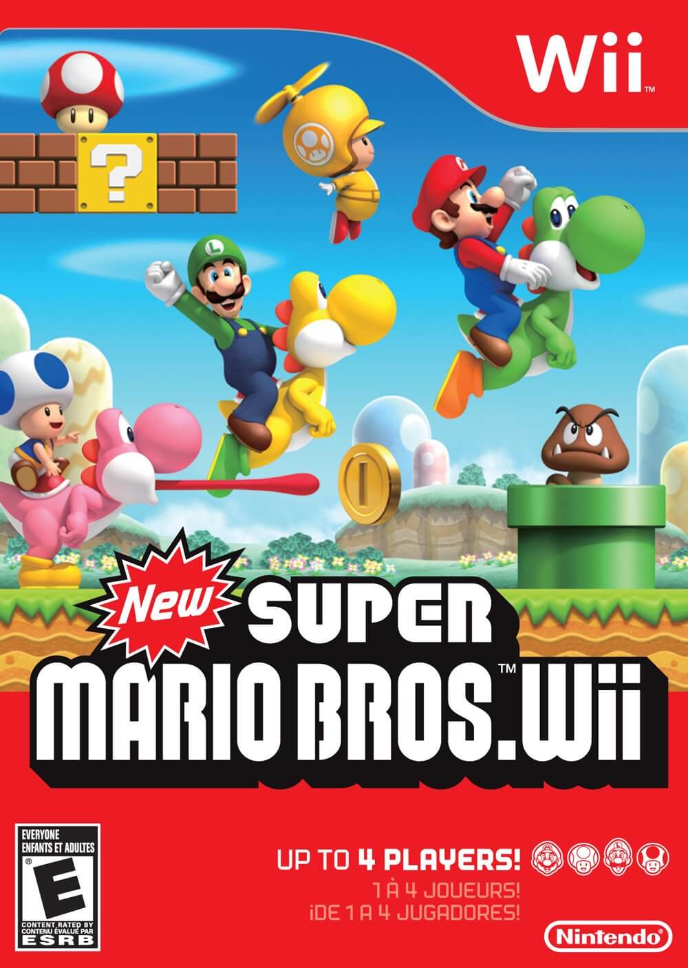peligroso Reverberación Adelantar New Super Mario Bros - Wii ROM & ISO - Nintendo Wii Download