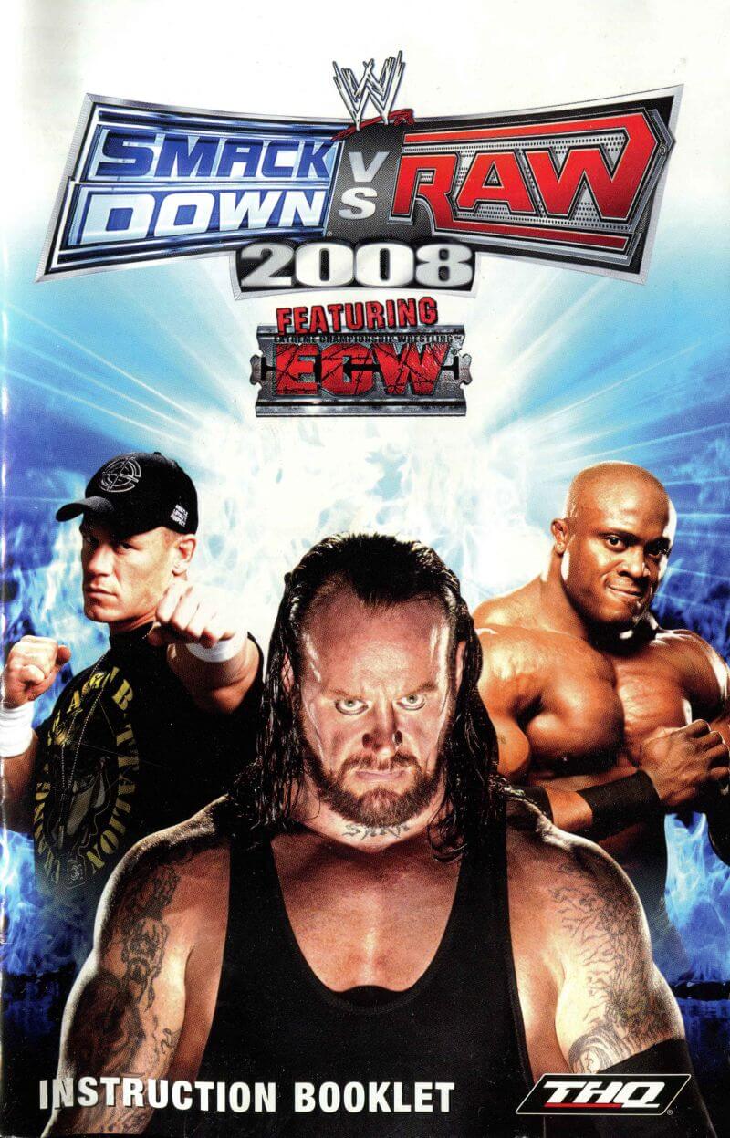 Wwe Smackdown Vs Raw 08 Ps2 Iso Playstation 2 Roms