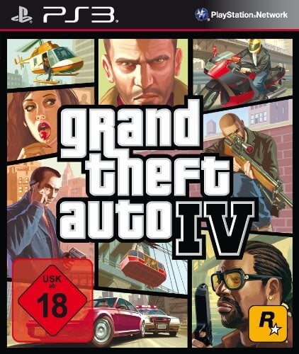 Grand Theft Auto IV 4) ROM & - PS3
