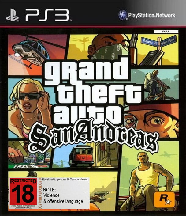 Jogo Grand Theft Auto: San Andreas (gta) (Europeu) - Ps3 em