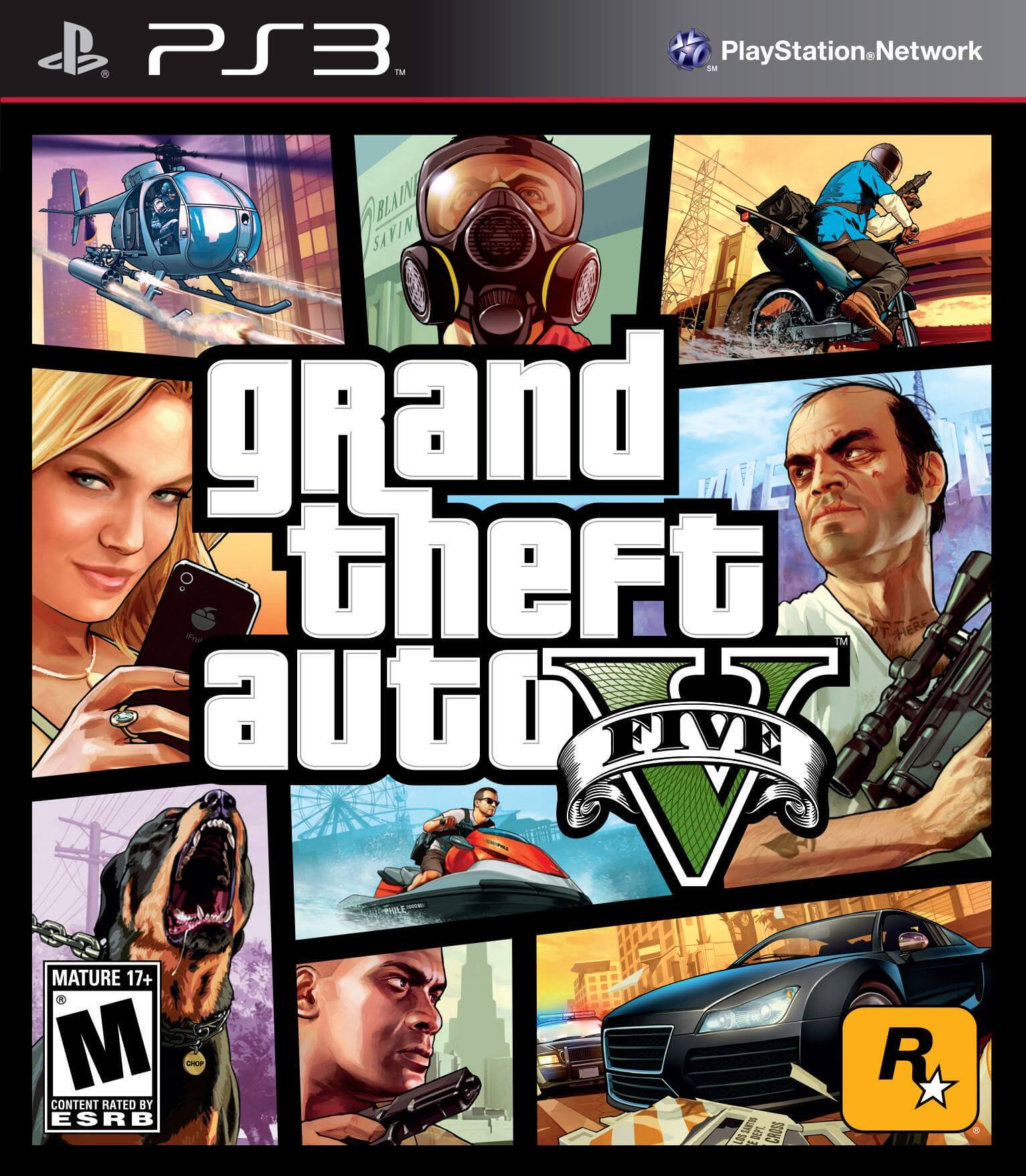Daarbij motor lava Grand Theft Auto V (GTA 5) - PS3 ISO/ROM - Playstation 3 Download