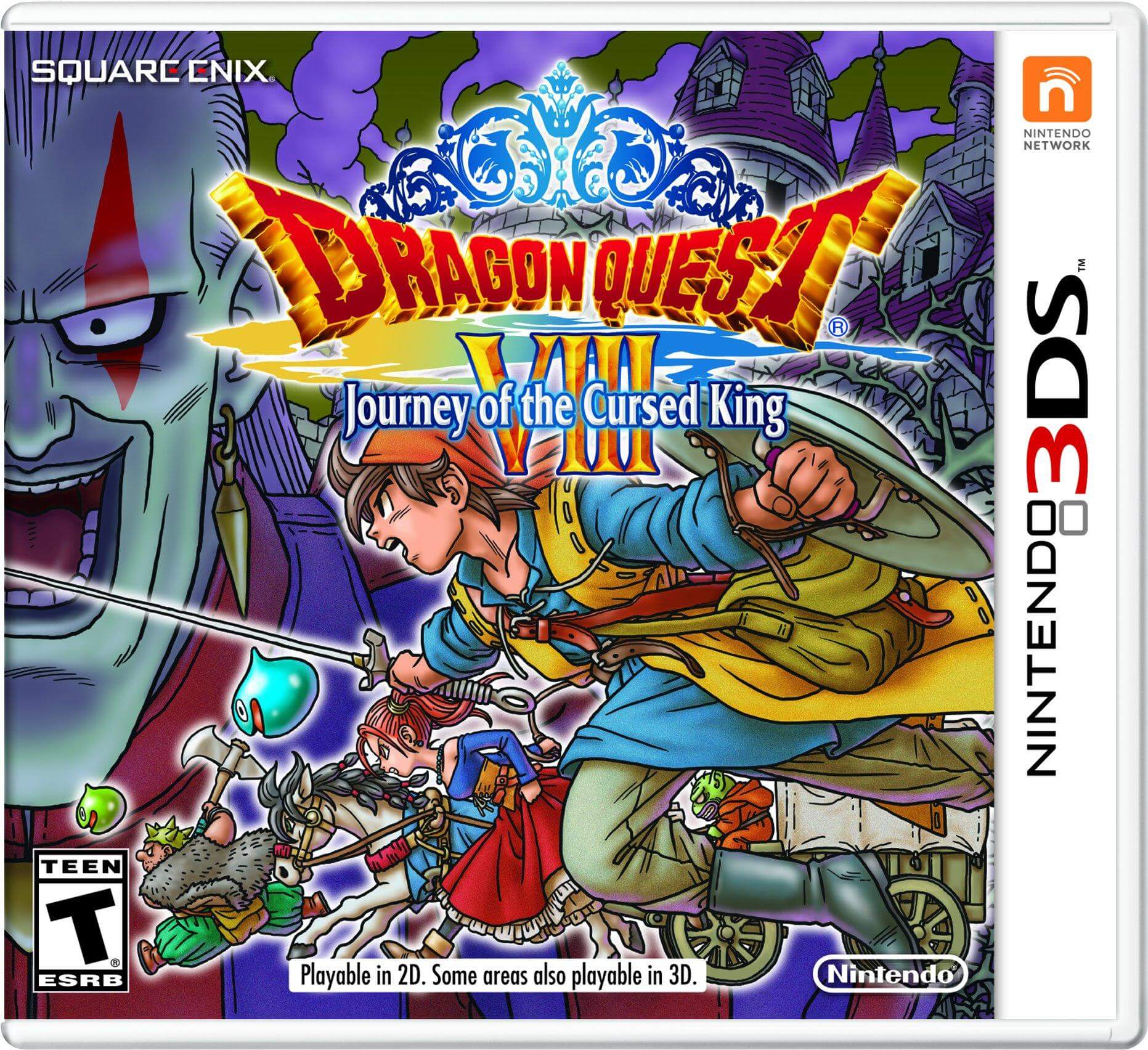 Dragon Quest Viii Journey Of The Cursed King Rom And Cia Nintendo 3ds Game