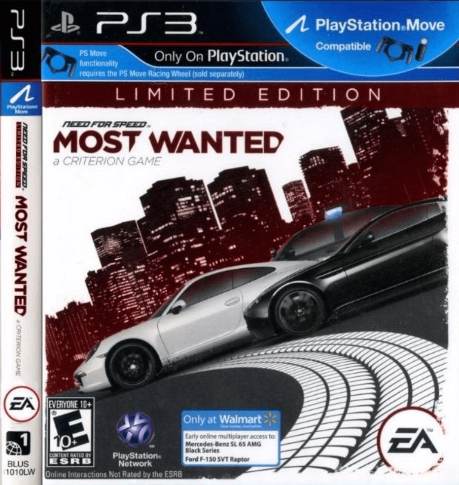 bod weg te verspillen vlotter Need for Speed: Most Wanted (All DLC) - ISO/ROM - PS3 Download