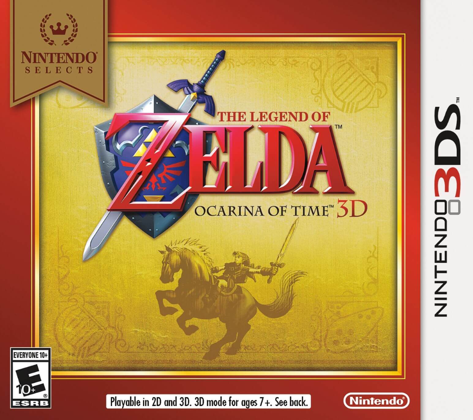 The Legend of Zelda: Ocarina of Time 3D ROM & CIA - Nintendo 3DS Game