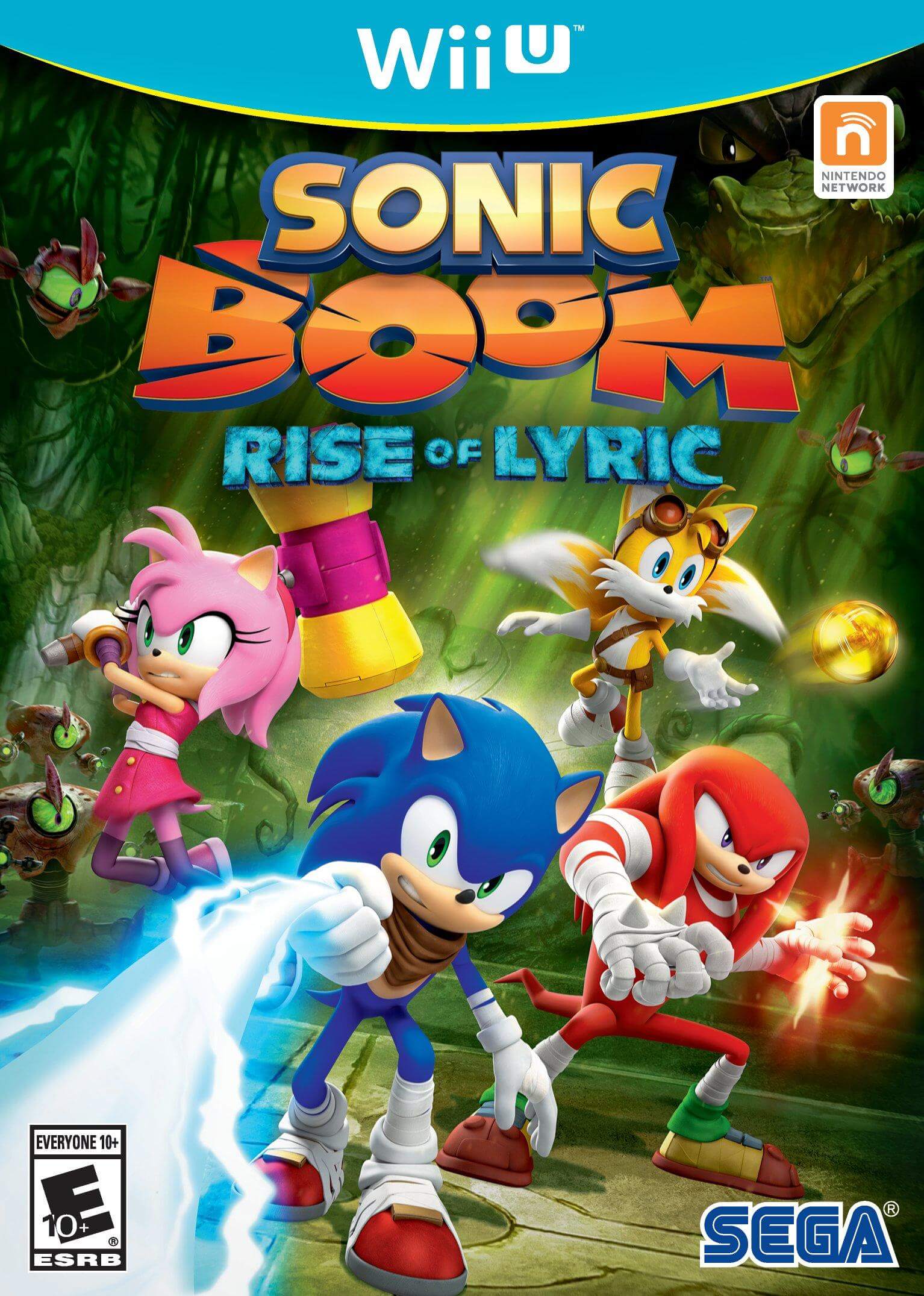 Sonic Boom: Rise of Lyric ROM & WUX - Wii U Game