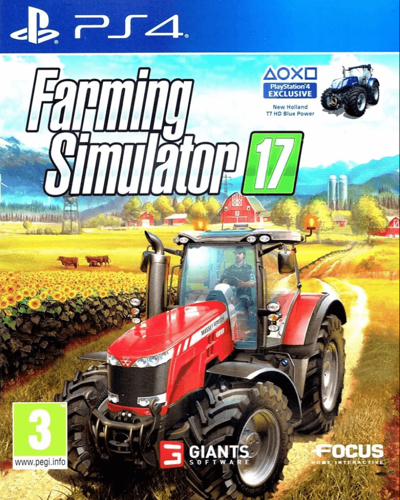 Farming Simulator 17 Pkg Ps4 Game 7515