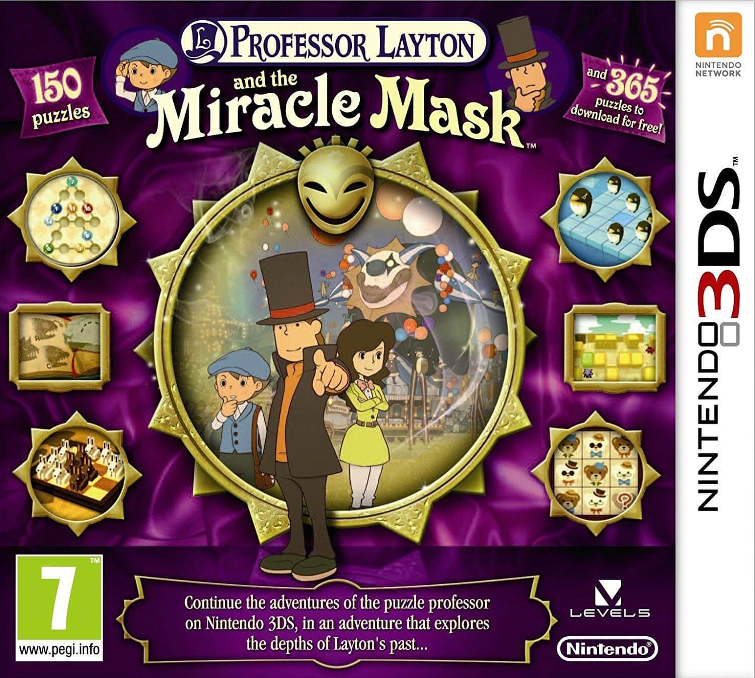 lucht zonnebloem hoeveelheid verkoop Professor Layton and The Miracle Mask - 3DS ROM & CIA - Free Download