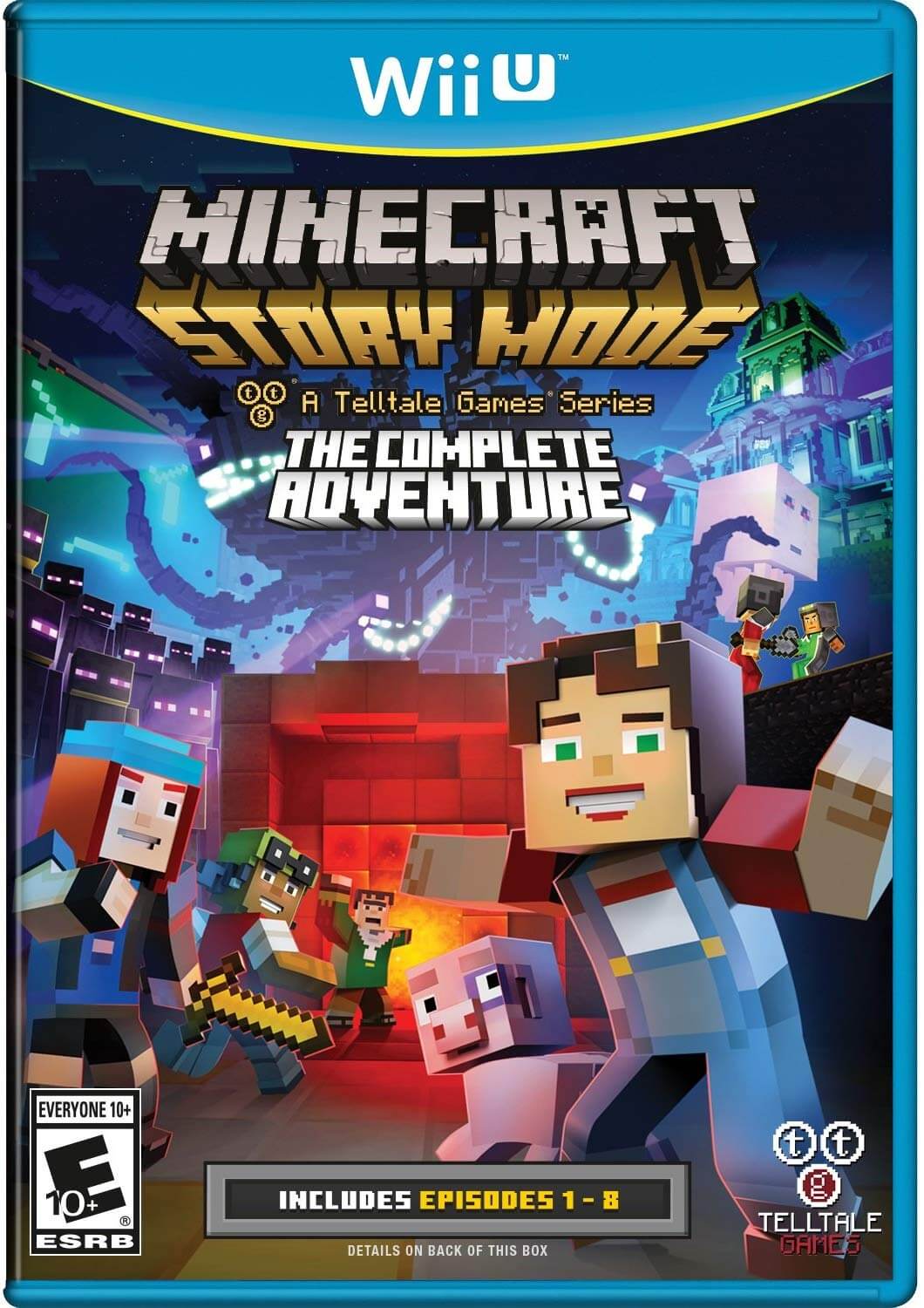 Minecraft Story Mode The Complete Adventure Wiiu Rom Iso Nintendo Wiiu Download
