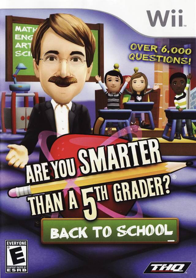 Are You Smarter Than a 5th Grader? Back to School Wii