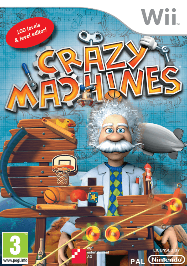 Crazy Machines ROM - Nintendo Wii Game