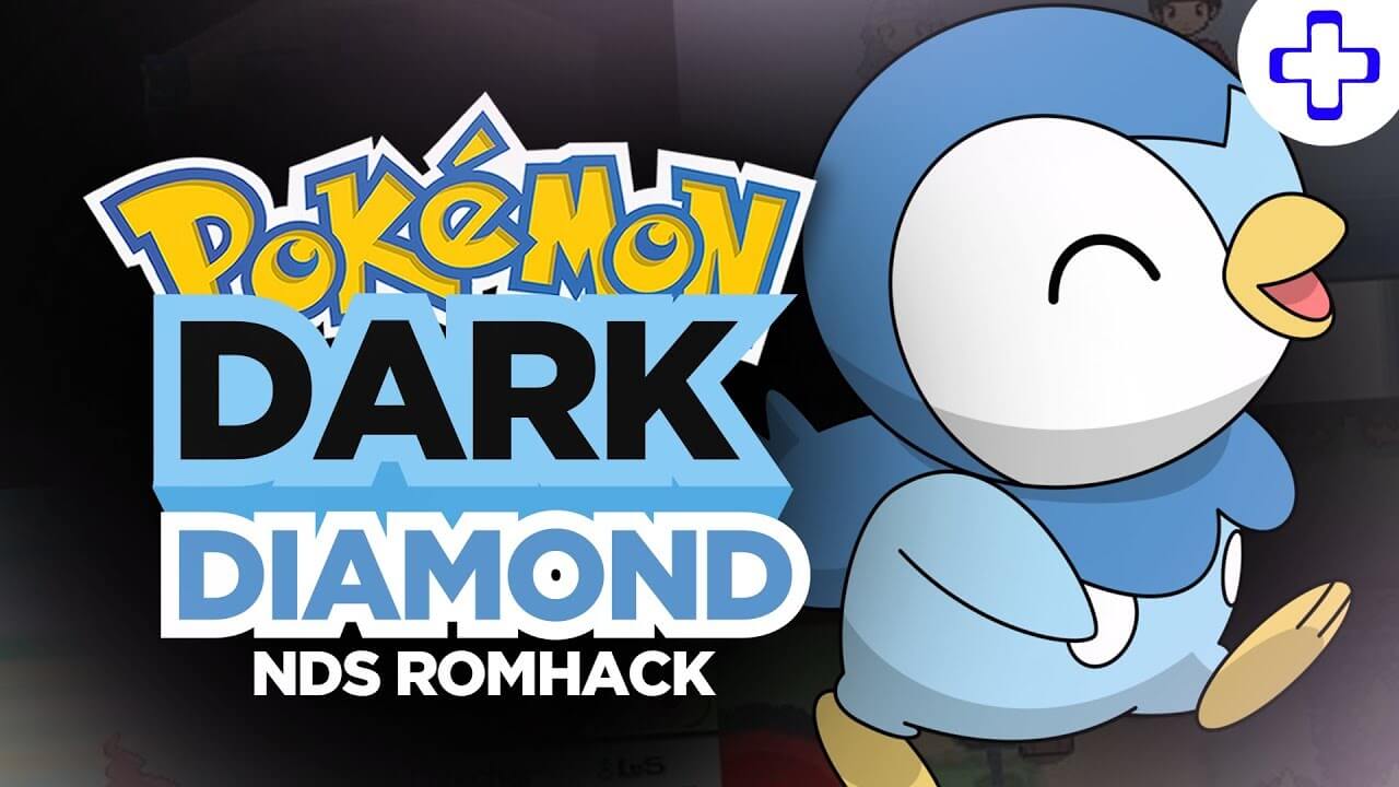 Pokemon Dark Diamond (Pokemon Diamond Hack) NDS ROM Nintendo DS Game