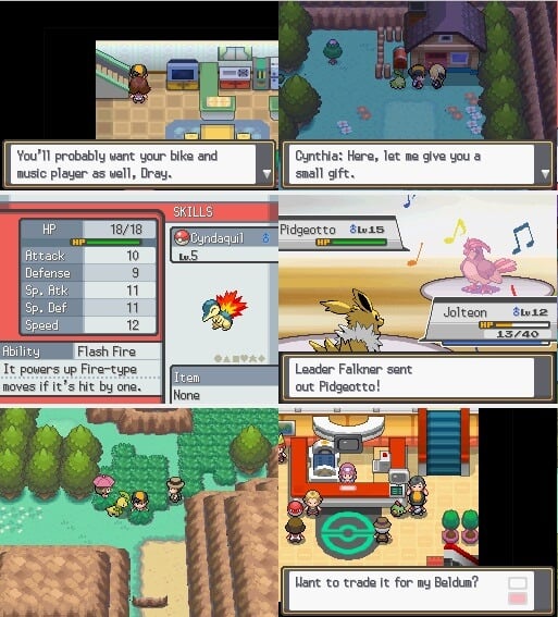 Pokemon: HeartGold Version ROM, NDS Game