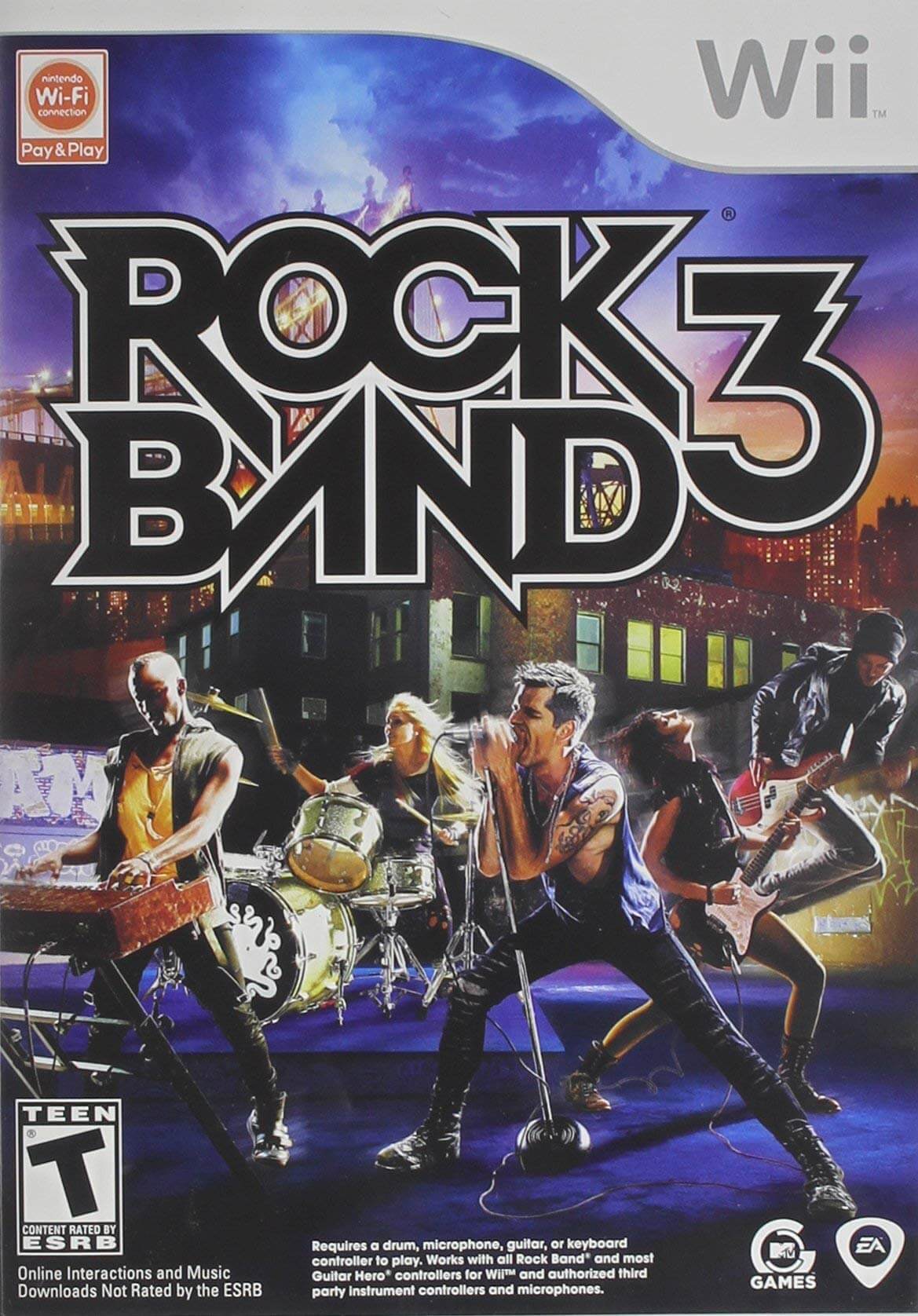 Rock Band 3 Wii ROM & ISO Nintendo Wii Download