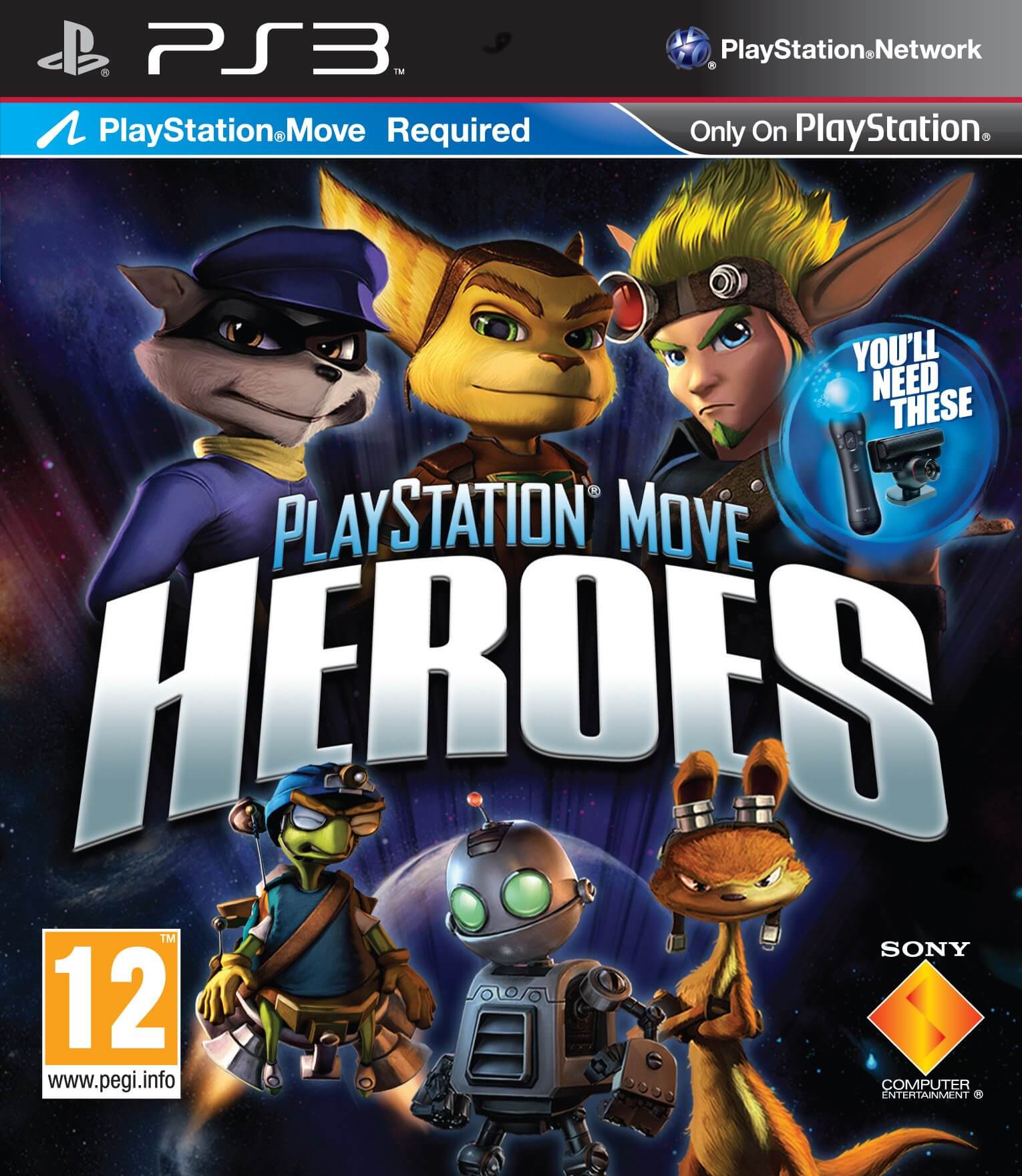 PlayStation Move Heroes ROM ISO PS3 Game