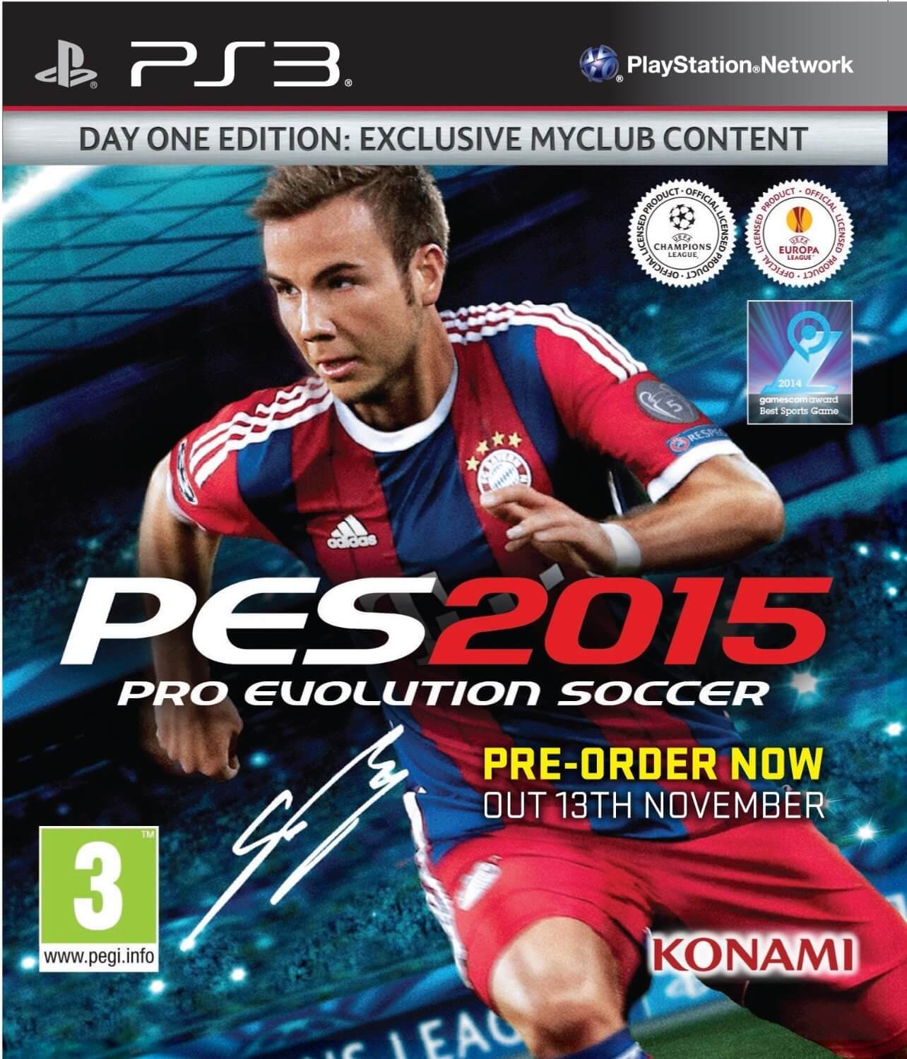 Jogo Pro Evolution Soccer 2015 (PES 15) - PS3 - Foti Play Games