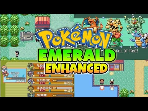 HACK ROM \POKEMON EMERALD HARD MODE