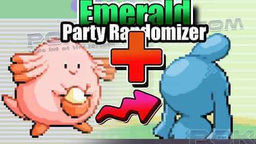 Hack~ Pokemon Emerald Version: Party Randomizer Plus (Game Boy