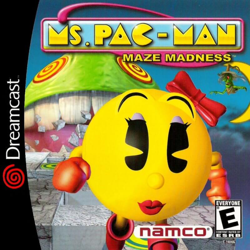 Ms. Pac-Man Maze Madness ROM - Sega Dreamcast Game