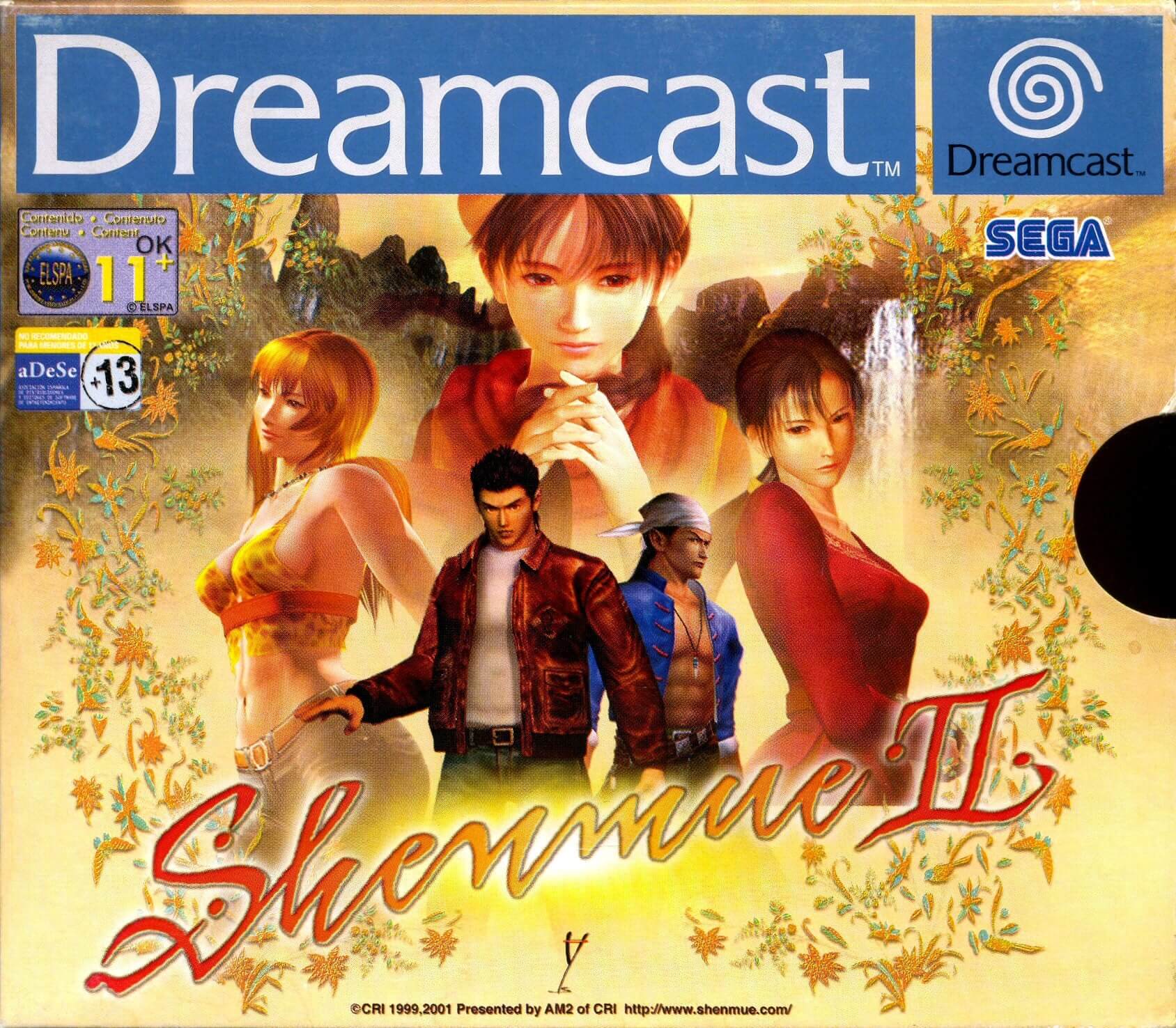 Shenmue Ii Rom Sega Dreamcast Game