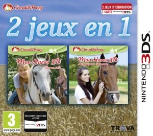 2in1 Horses 3D Vol.2: Rivals in the Saddle and Jumping for the Team 3D
