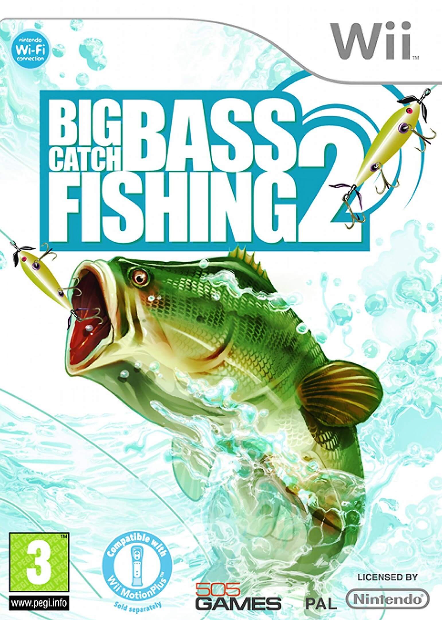 Big Catch Bass Fishing 2 ROM - Nintendo Wii Game