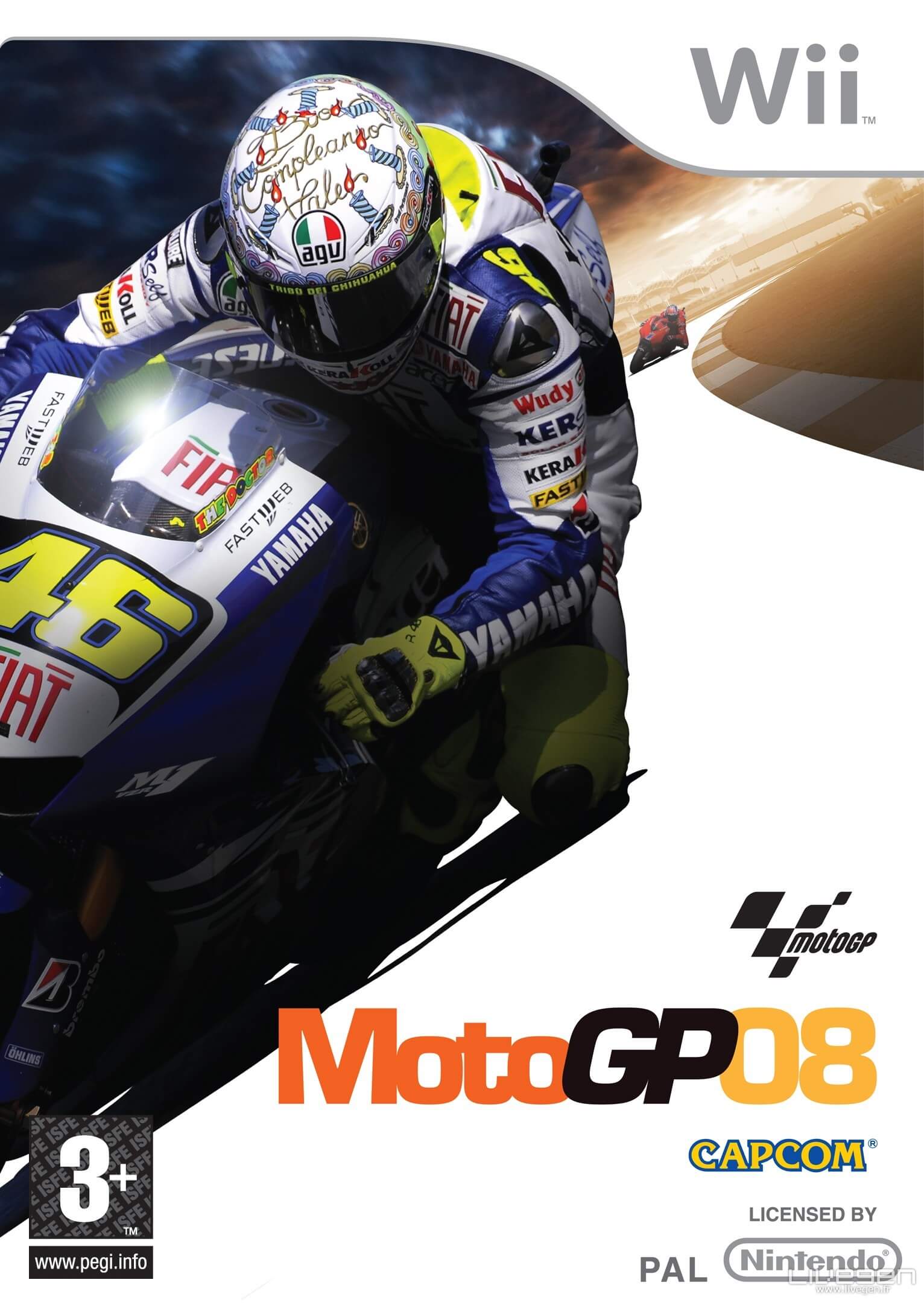 MotoGP 08 - Wii Gameplay 4K 2160p (DOLPHIN) 