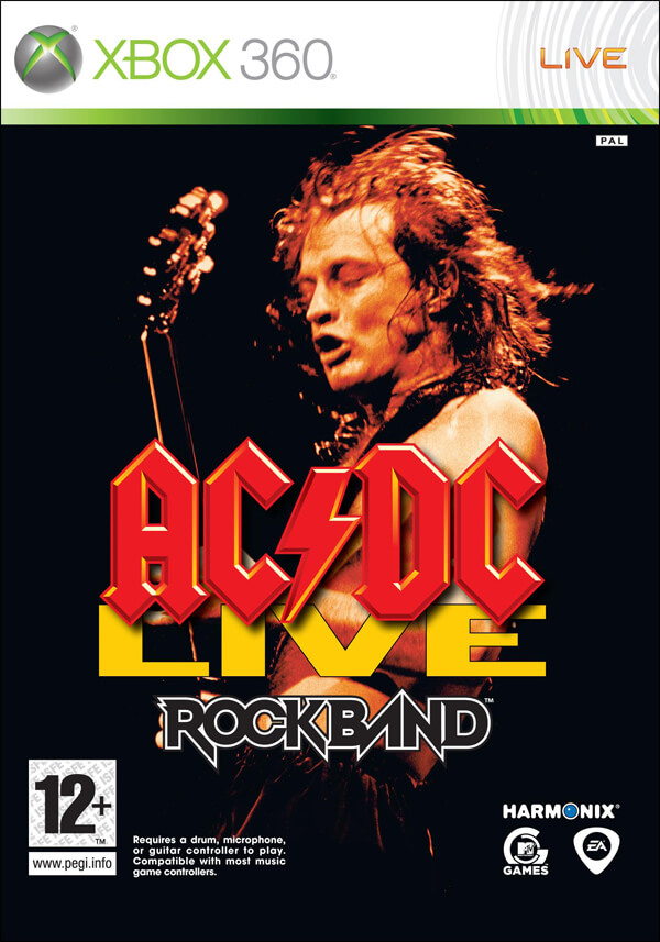 AC/DC Live: Rock Band Track Pack ROM & ISO - XBOX 360 Game