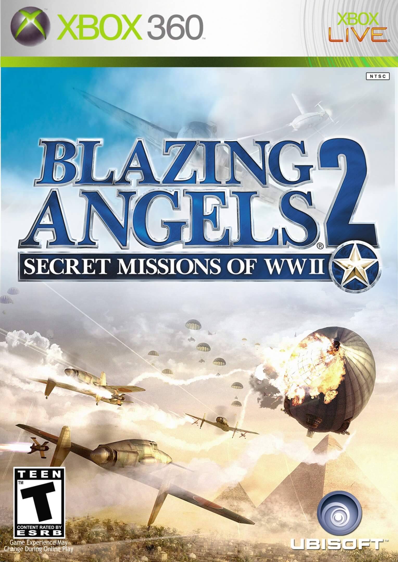 Blazing Angels 2: Secret Missions of WWII ROM & ISO - XBOX 360 Game