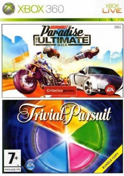 Burnout Paradise: Box / Trivial Pursuit ROM & ISO - XBOX Game