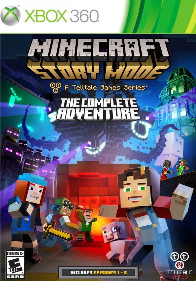 Minecraft: Story Mode: The Complete Adventure ROM & ISO - XBOX 360