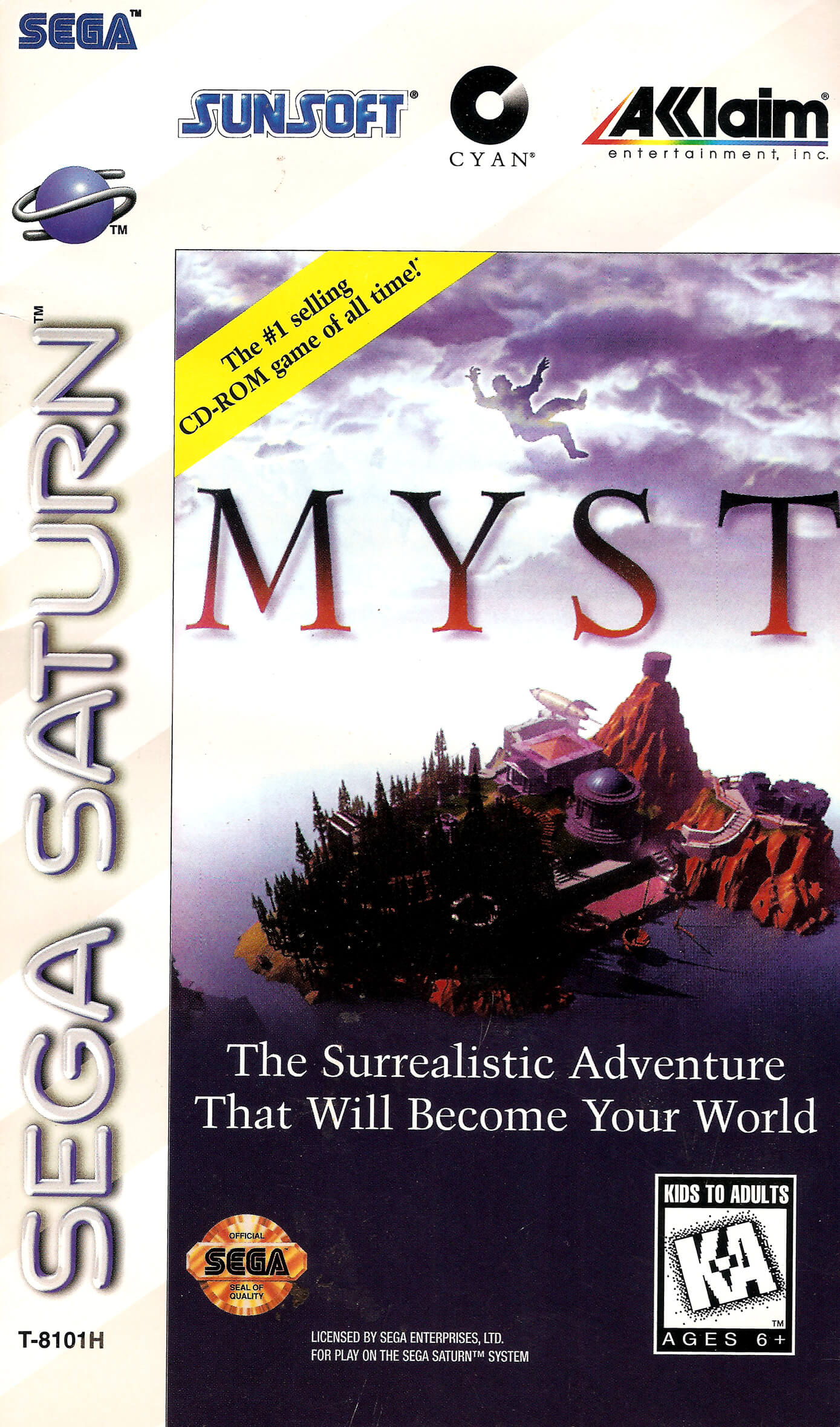 Myst ROM - Sega Saturn Game