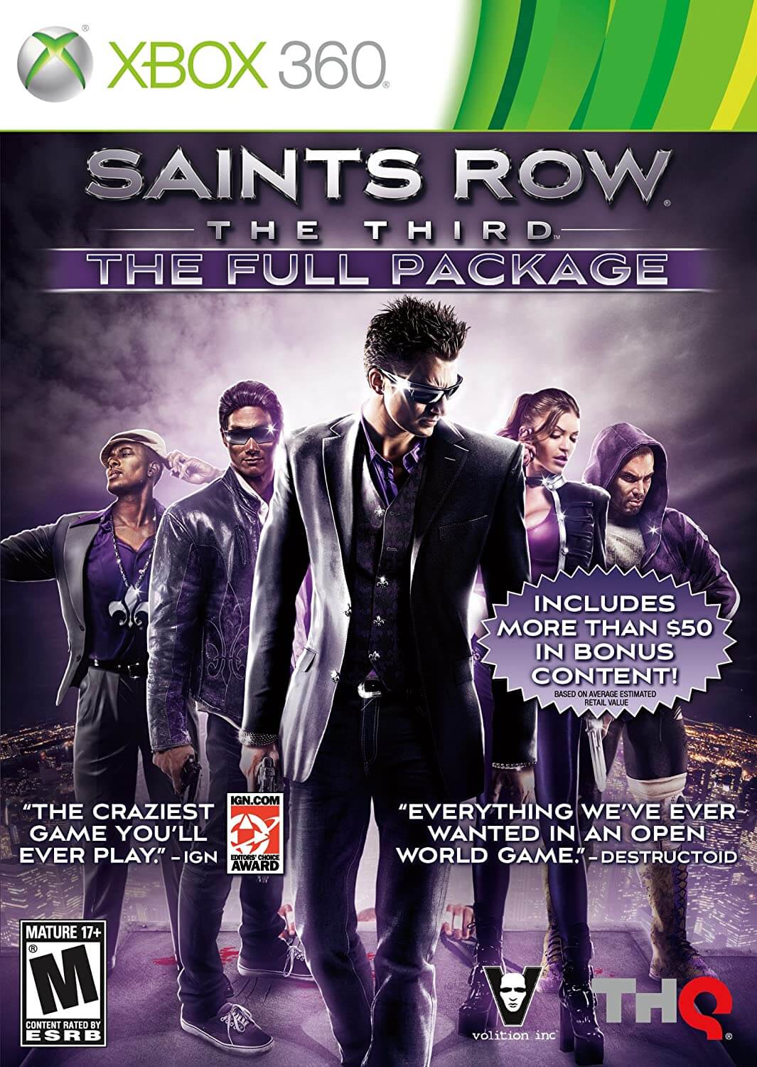 Saints Row The Third The Full Package ROM ISO XBOX 360 Game