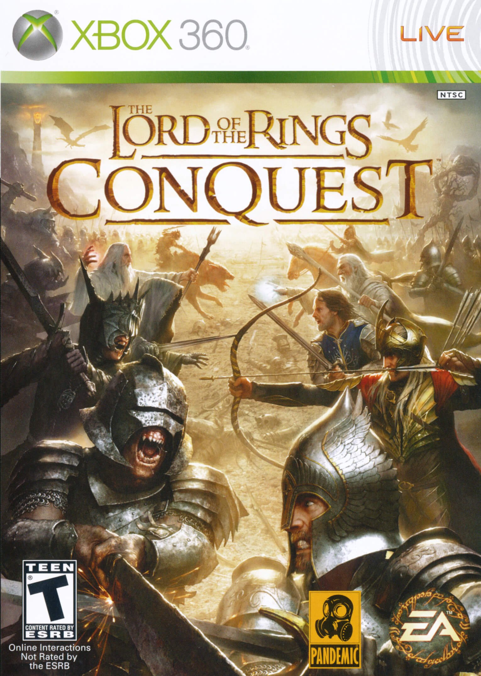 The Lord of the Rings: Conquest ROM & ISO - XBOX 360 Game