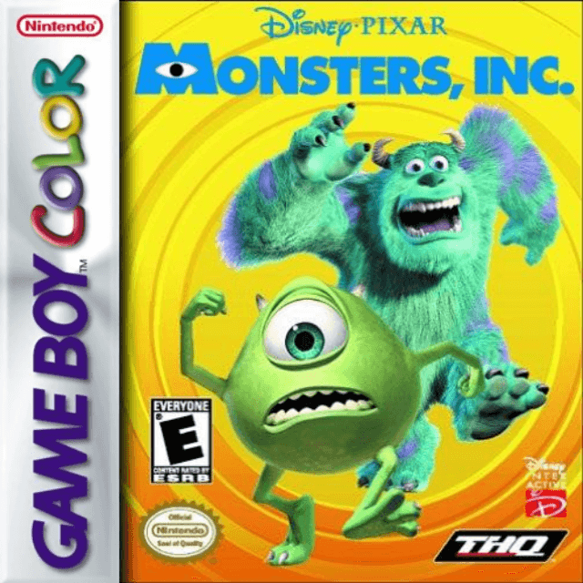 Monsters, Inc. Rom - Nintendo Gbc