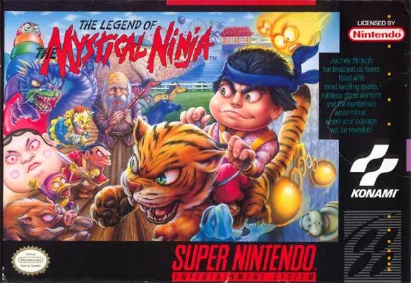 The Legend of the Mystical Ninja ROM - Nintendo Wii Game