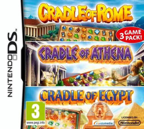 3 Game Pack!: Cradle of Rome / Cradle of Athena / Cradle of Egypt ROM ...