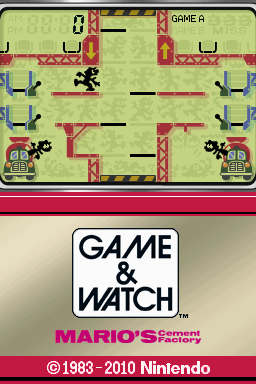 Game & Watch: Mario's Cement Factory