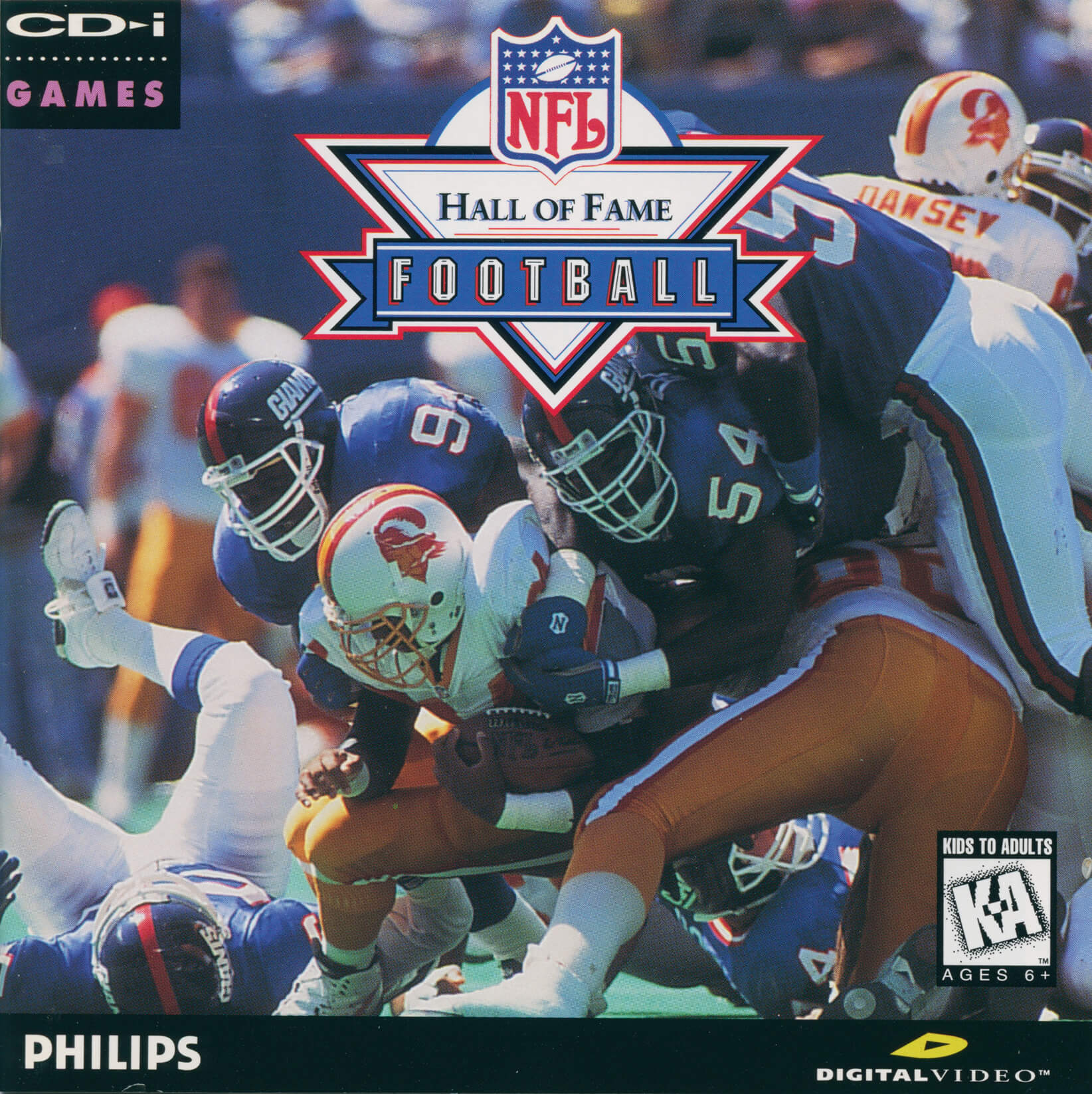 NFL Hall of Fame Football ROM Philips CDi Game