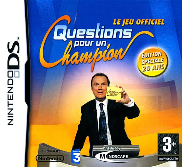 Questions Pour Un Champion Edition Sp Ciale Ans Rom Nintendo Ds Game