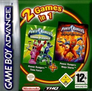 2 Games in 1: Power Rangers: Ninja Storm + Power Rangers: Time Force