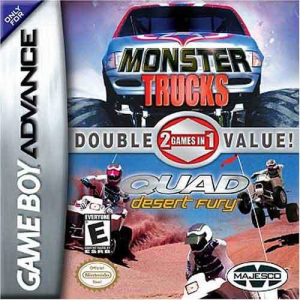 2 Games in 1: Quad Desert Fury / Monster Trucks