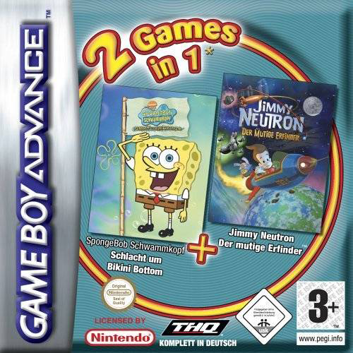 2 Games in 1: SpongeBob SquarePants: Battle for Bikini Bottom + Jimmy ...